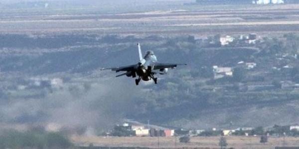Suriye fzeleri F-16'lara kilitlendi