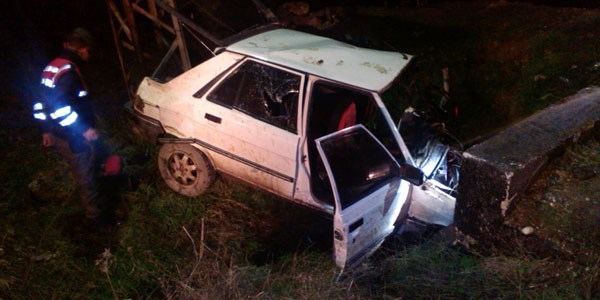 Uzunkpr'de trafik kazas: 3 yaral