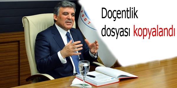 Gl'n doentlik dosyas kopyaland