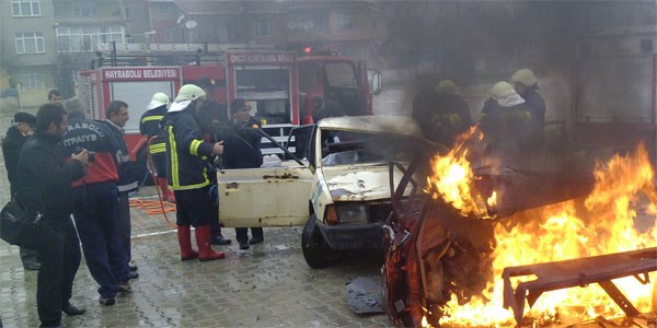 Hayrabolu'da 2013 ylnda 53 yangn meydana geldi