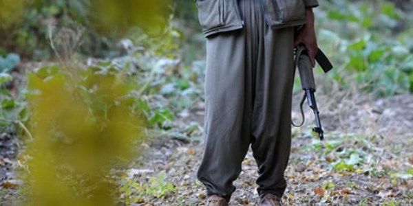 Hakkari'de bir PKK'l teslim oldu