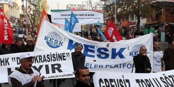 KESK, 11 Ocak'ta miting yapacak