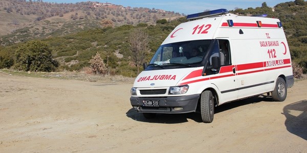 112'ye yaplan yanl ihbar,  ambulans megul etti