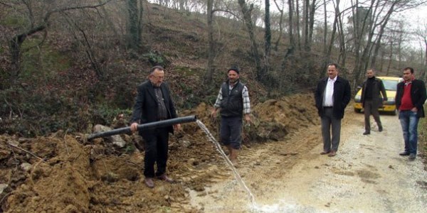 Akakoca'da kylere semt sahalar yaplyor