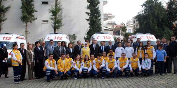 Aydn 112'ye 7 ambulans takviyesi