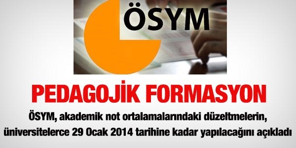 SYM'den 'pedagojik formasyon' uyars