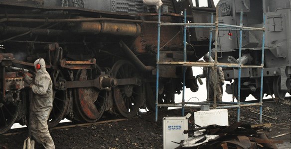 Yarm asrlk buharl lokomotif restore edildi