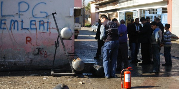 Ceyhan Sanayi Sitesi'nde LPG tp patlad: 1 yaral