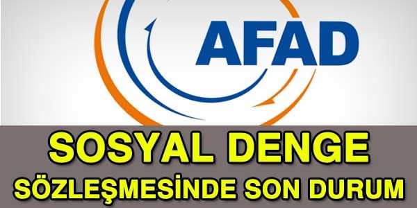 l Afette, sosyal denge szlemesi dnemi bitti