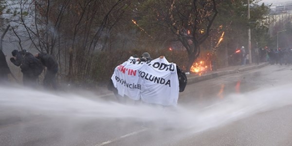 ODT'llere polis mdahalesi