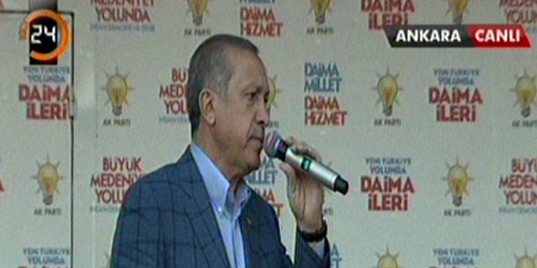 Erdoan: Bunlar antajc bunlarn veri depolar var