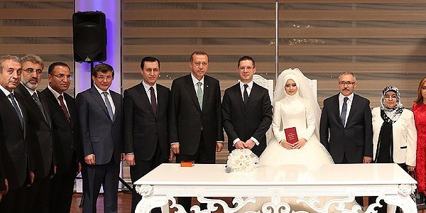 Erdoan nikah ahidi oldu