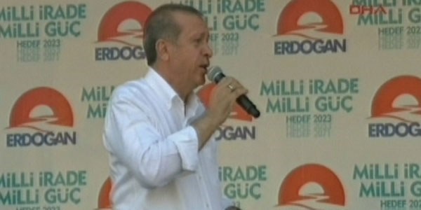 Erdoan: Sen nasl bir kadnsn ya!