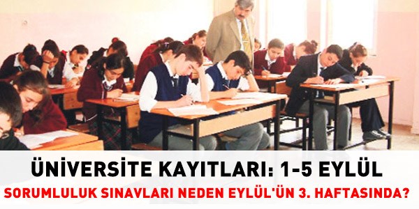 Sorumluluk snavlar neden Eyll'n 3. haftasnda