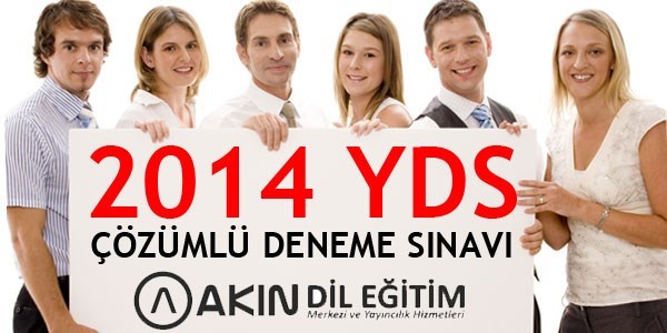 2014 YDS deneme snav