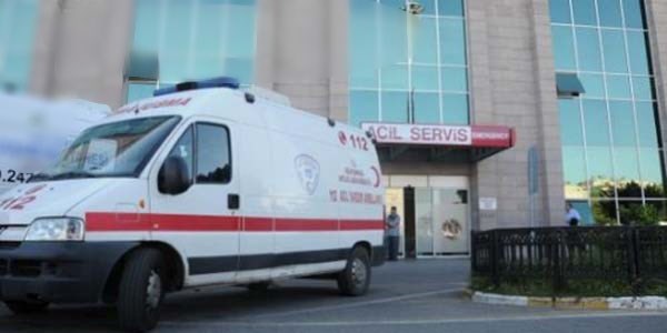 Polis memurunu boulmaktan itfaiye cankurtaran kurtard