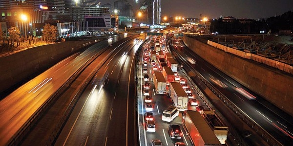 Bayrama ramen stanbul'da trafik ldrtt