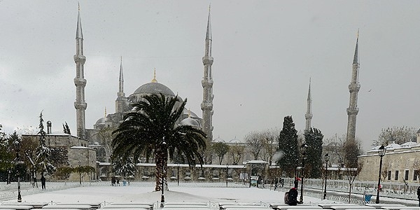 stanbul yeni yla karla girecek