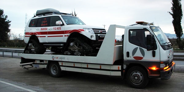 Paletli ambulans tayan ekiciye 'tonaj' cezas