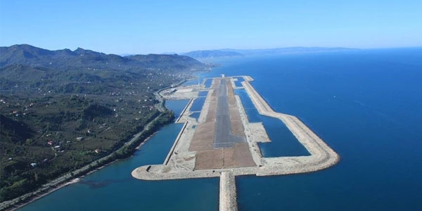 Ordu-Giresun Havaalan'na ilk uak iniyor