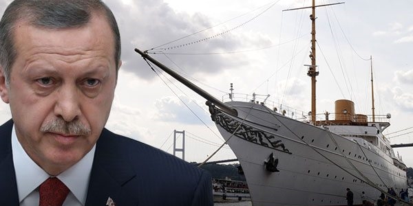 Erdoan ilk kez bir yabanc konuu Savarona'da arlyor