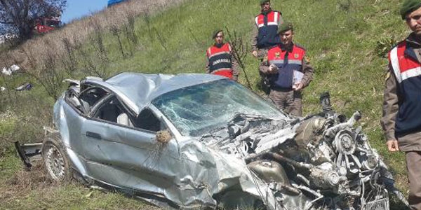 Polis memur feci kazada can verdi