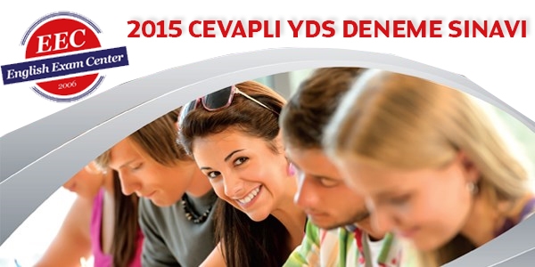 2015 YDS deneme snav