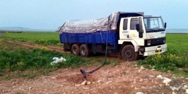 anlurfa'da petrol boru hattnda hrszlk