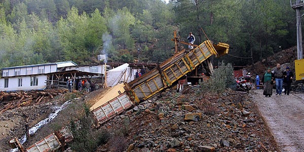 Madende 'havalandrmann kapal olduu' iddias