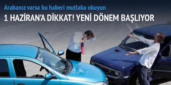 Trafik sigortasnda yeni dneme dikkat