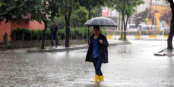 Meteoroloji'den ya ve sel uyars