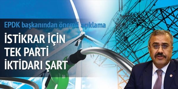 Yatrmc istikrar istiyor