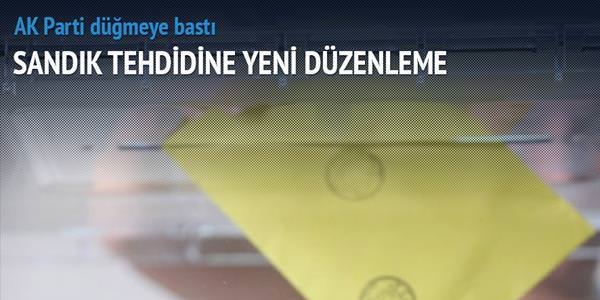 Sandk tehdidine yeni dzenleme