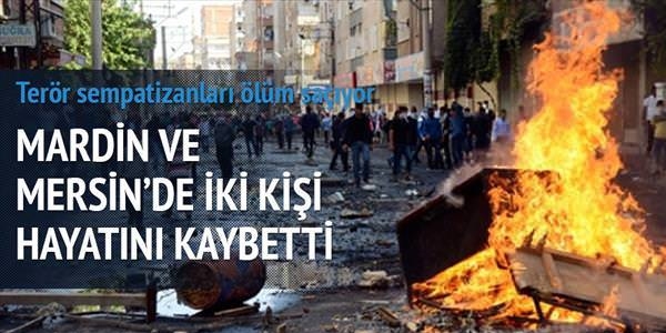 Mardin ve Mersin'de 2 kii hayatn kaybetti