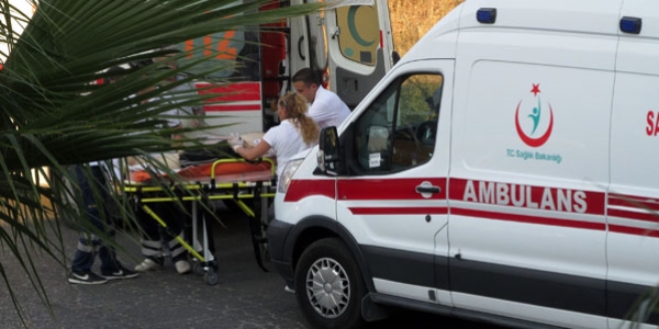 Ambulans ge geldi hasta ld iddias