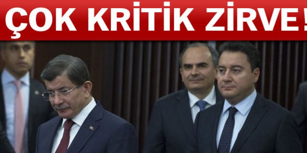 Davutolu, Babacan ve Ba'dan brifing ald