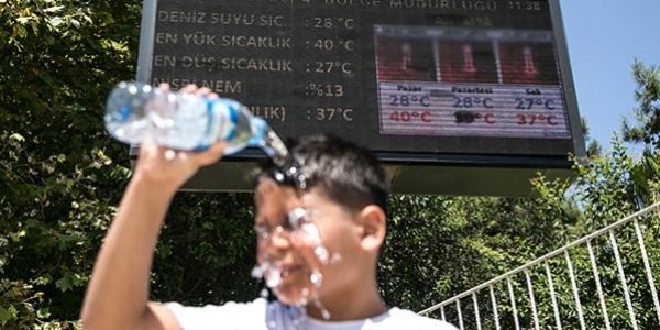 Ar scak havalar hayat olumsuz etkiliyor