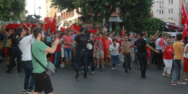 Alanya'da tehlikeli gerginlik