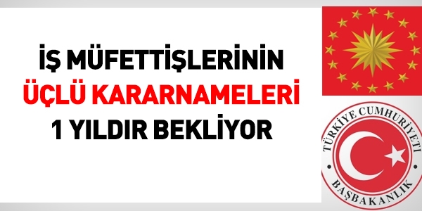  mfettilerinin l kararnameleri 1 yldr bekliyor