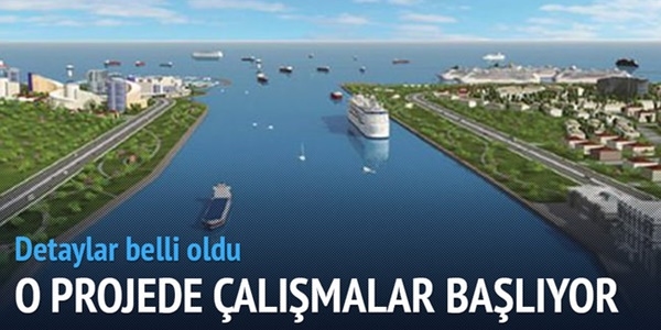 Kanal stanbul'da almalar balyor