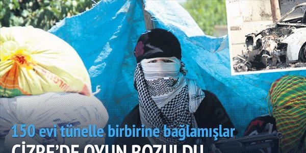 Cizre'de oyun bozuldu