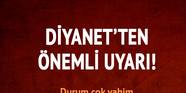 Diyanet'ten 'sosyal medya' alarm