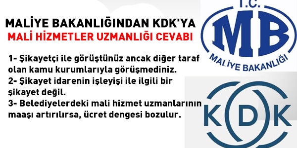 Mali hizmet uzmanlarnn maalar artrlrsa...