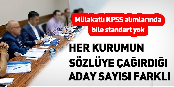 Mlakatl almlarda dahi standart yok