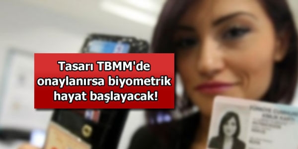 Damar izinden kimlik tespiti TBMM'de