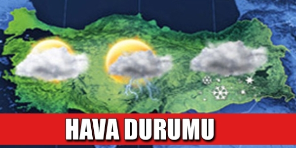 Meteoroloji'den gnlk hava tahmini