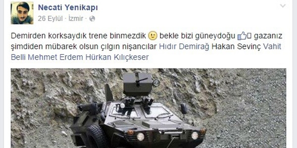 Cizre'de ehit olan askerin zmir'deki babaevinde yas var