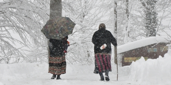 Meteoroloji'den baz blgelerimiz iin kar uyars