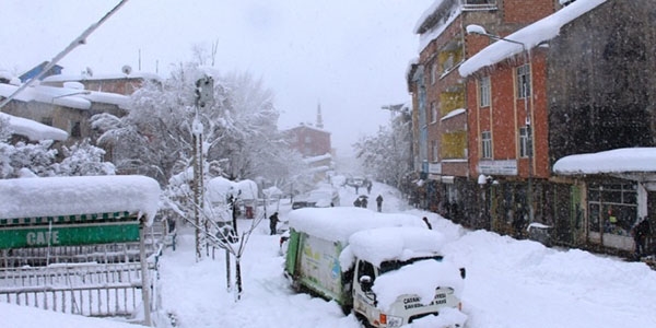 Van'da hayat durma noktasnda