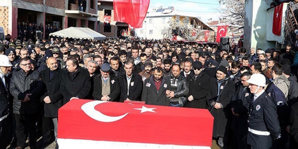 ehit polis memuru Yaar son yolculuuna uurland